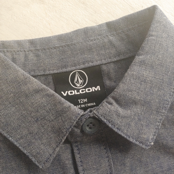 VOLCOM NEW Baby Woven Button Up Shirt & Chino Pants - Picture 5 of 10